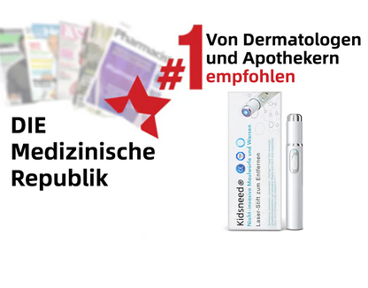Hier beginnt dein neues Hautvertrauen🔔 𝗞𝗶𝗱𝘀𝗻𝗲𝗲𝗱® Nicht-invasive MoIie- und Warzenentfernung mit dem Laser-Stift 👨‍⚕️ Entwickelt von der Deutschen Dermatologischen Gesellschaft (DDG).
